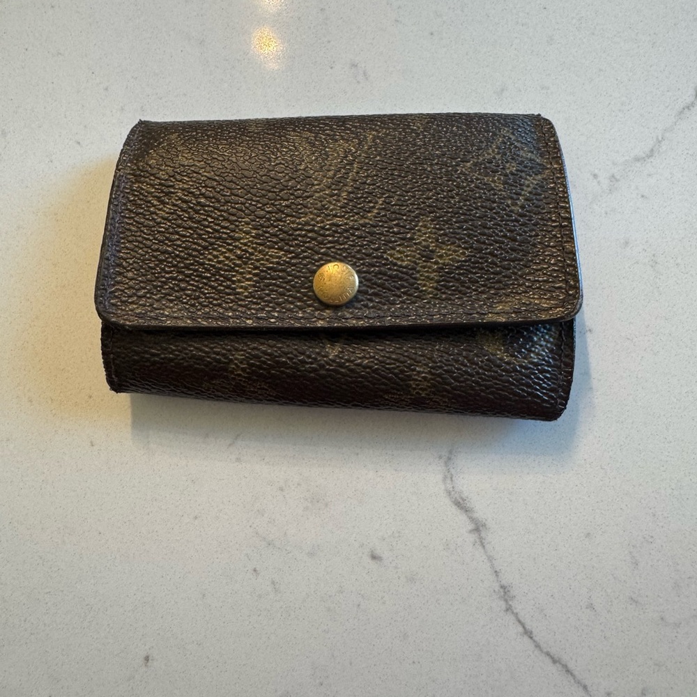 VTG Louis Vuitton Monogram key wallet